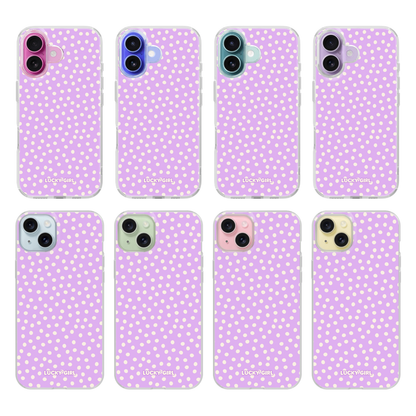 Lilac Dots Clear Case Insert