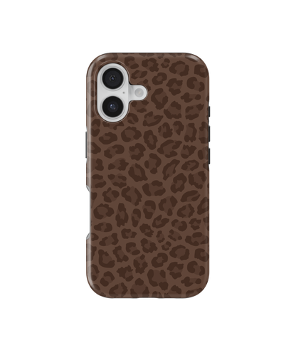 Espresso Leopard MagSafe Phone Case