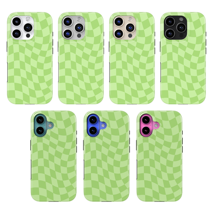 Katydid Wavy Checkers MagSafe Phone Case