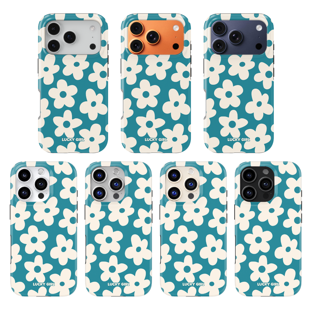 Mermaid Jewel Big Blooms Phone Case
