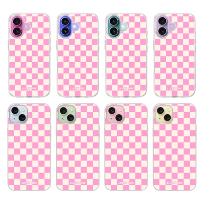 Bubblegum Checkers II Clear Case Insert