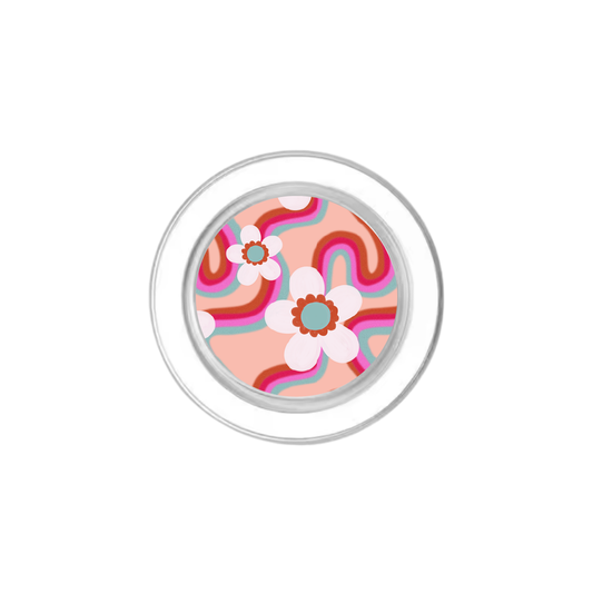Flower Power Phone Grip Insert