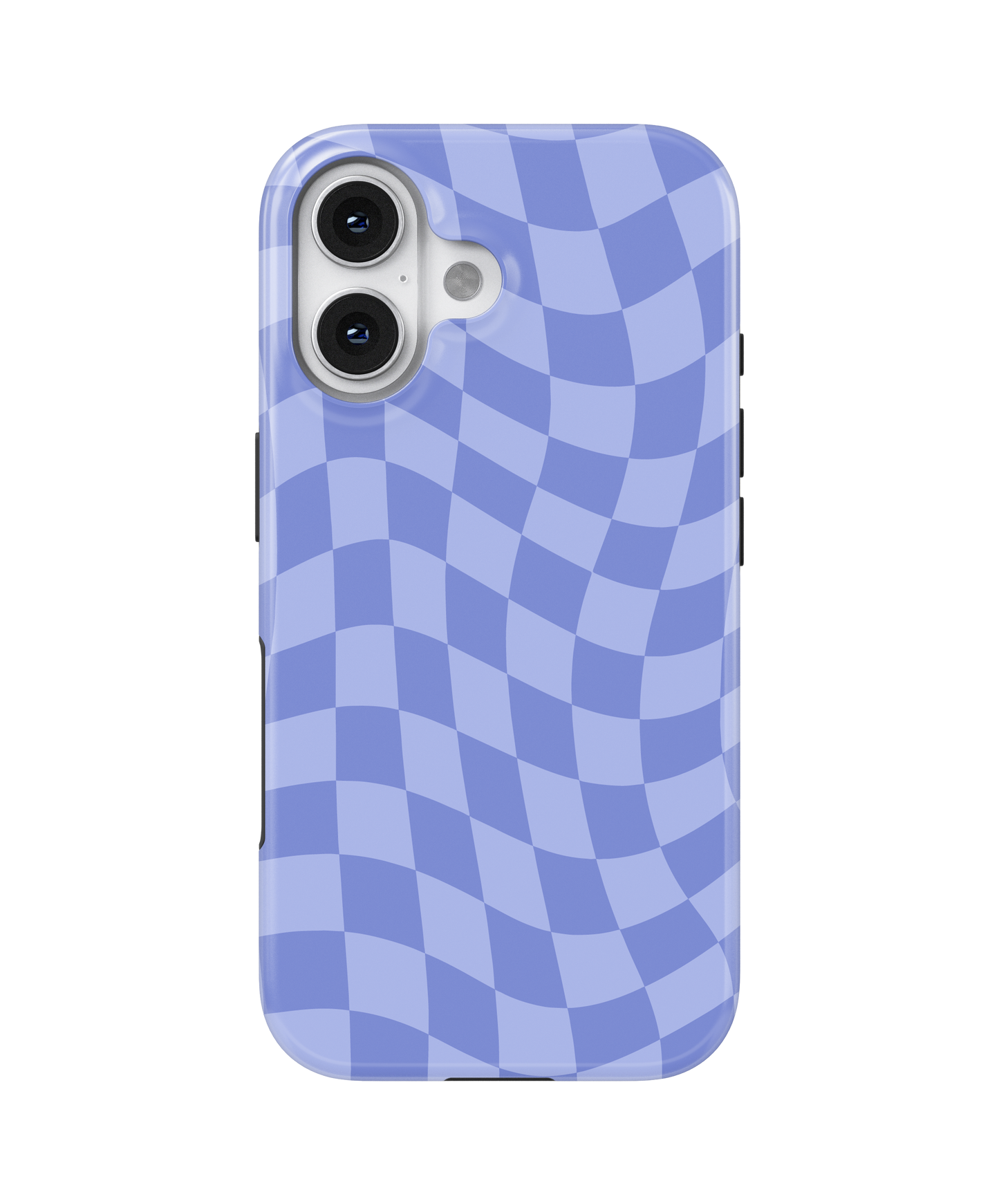 Bluebell Wavy Checkers MagSafe Phone Case