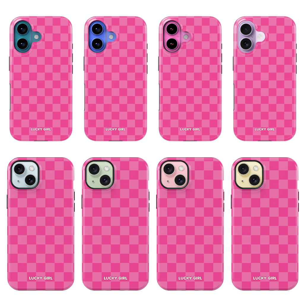 It Girl Checkers Phone Case