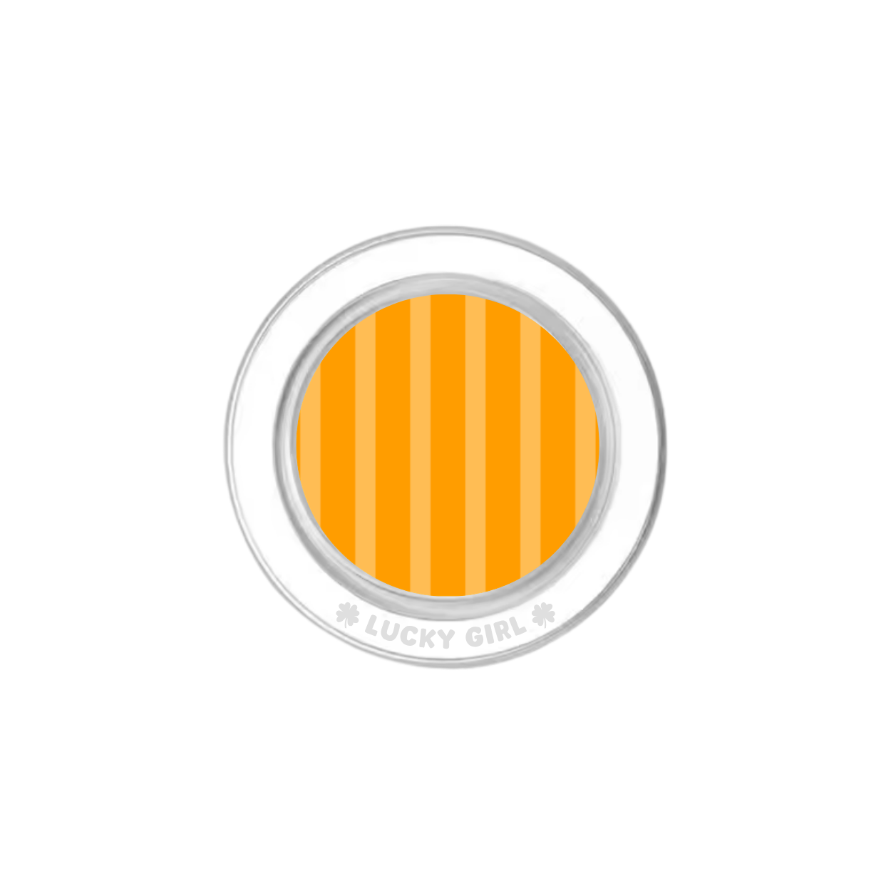 Mango Stripes Phone Grip Insert