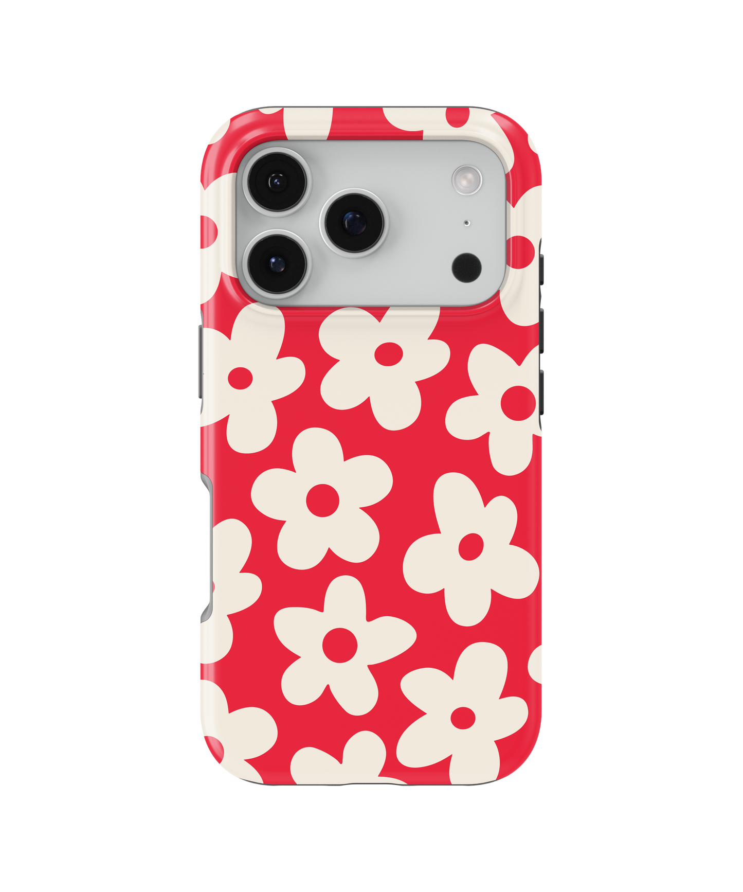 Vermillion Big Blooms MagSafe Phone Case