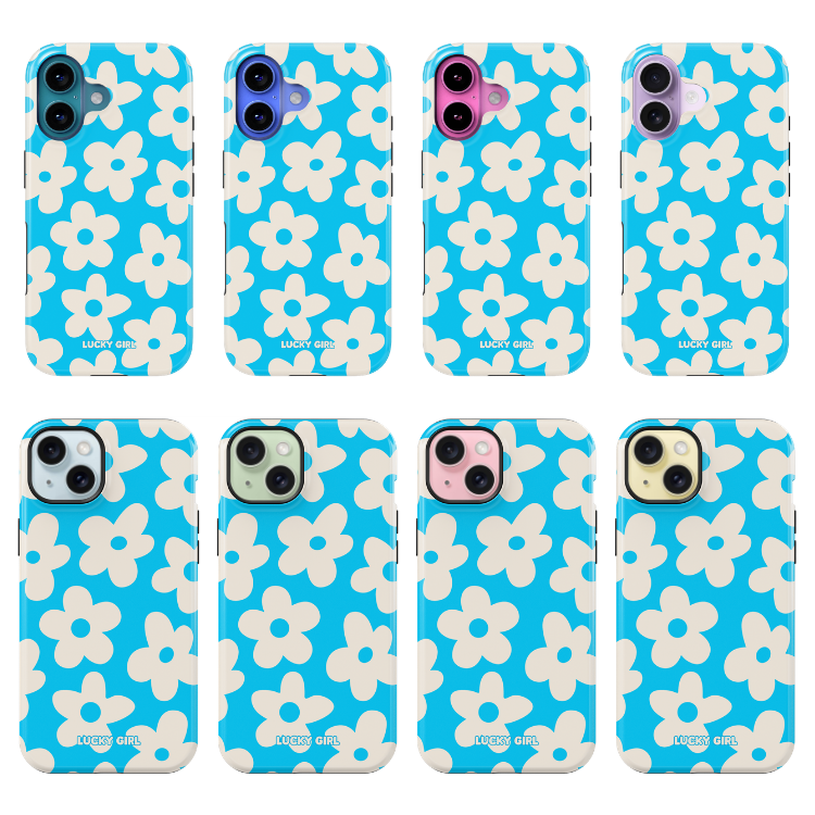 Sky Big Blooms Phone Case