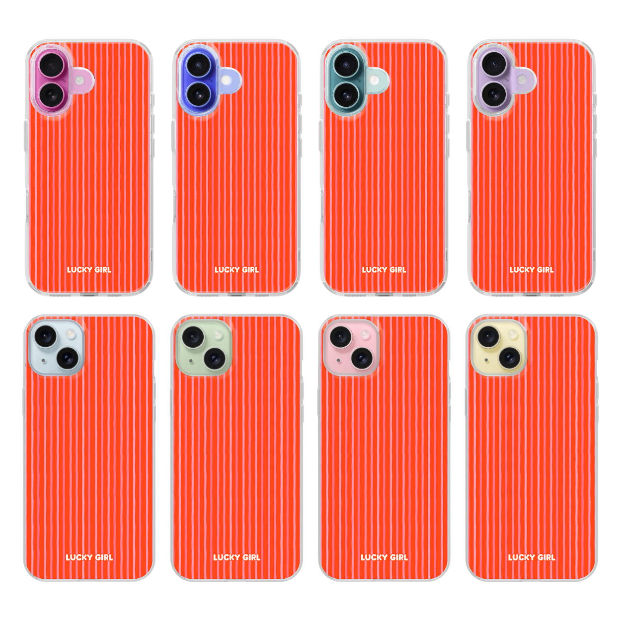 Island Stripes Clear Case Insert