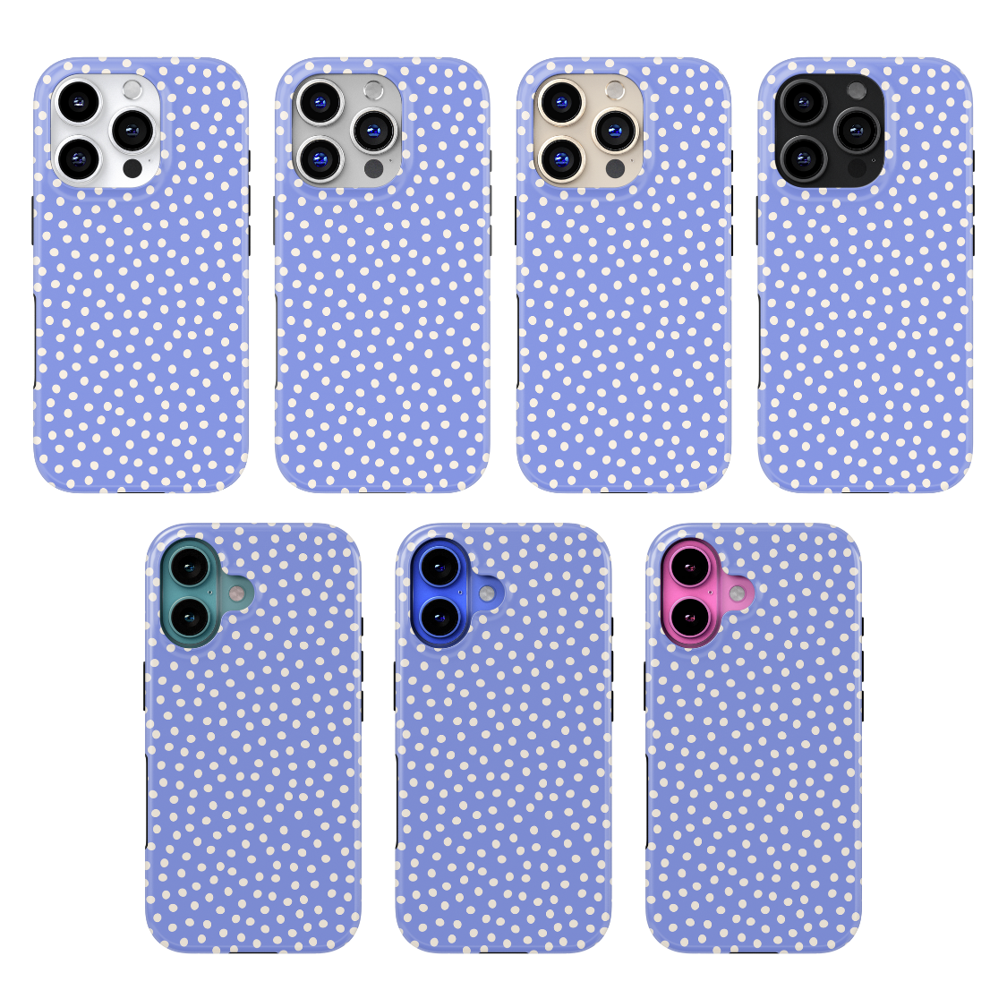Bluebell Dots MagSafe Phone Case