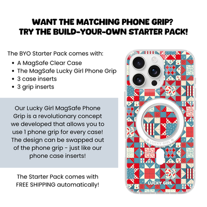 Americana Stitch Clear Case Insert