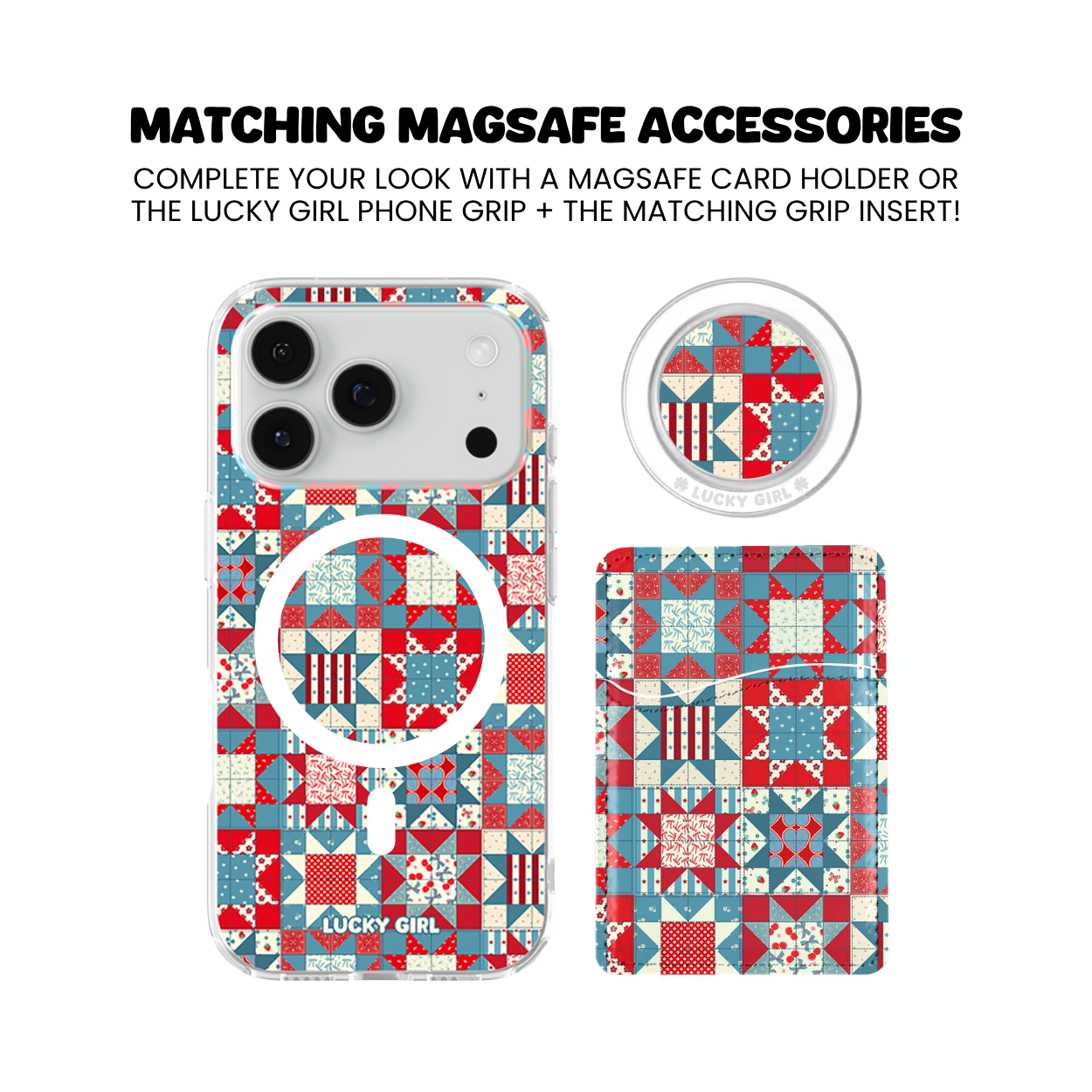 Americana Stitch Clear Case Insert