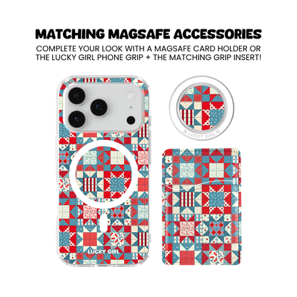 Americana Stitch Clear Case Insert