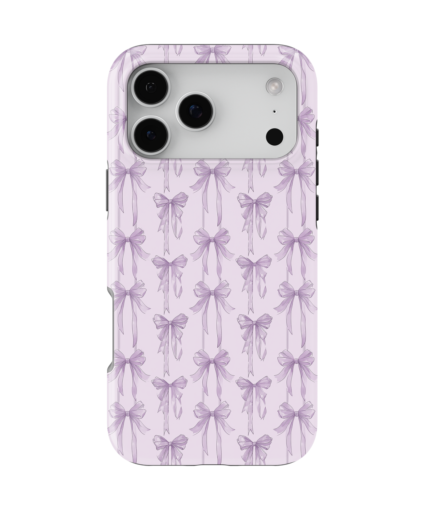 Lavender Blushing Bows MagSafe Phone Case