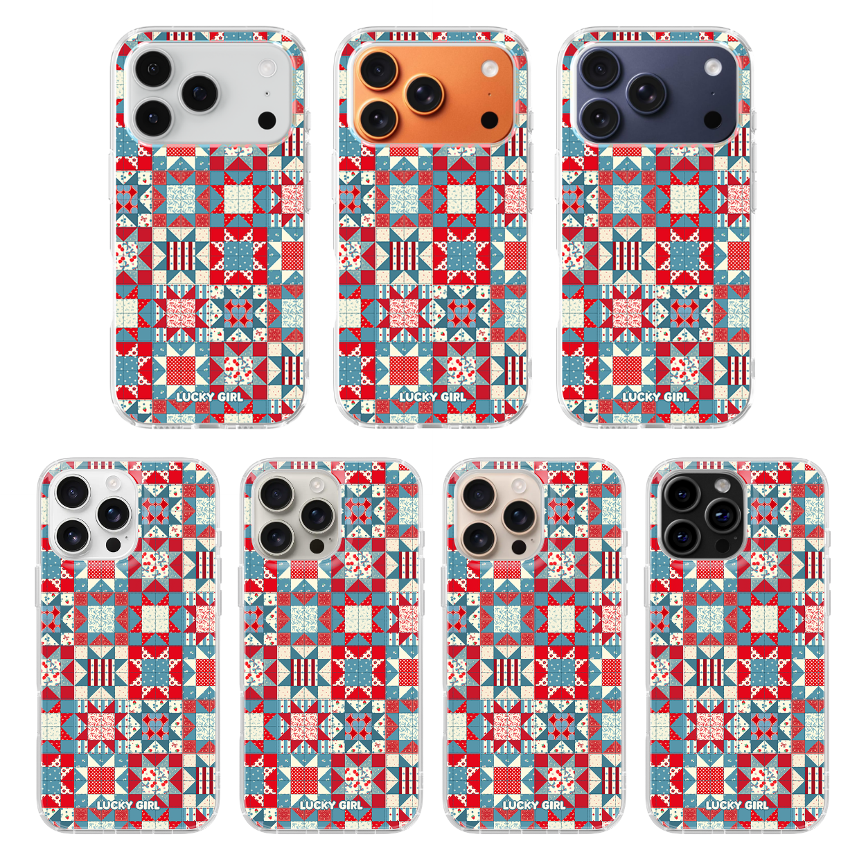 Americana Stitch Clear Case Insert