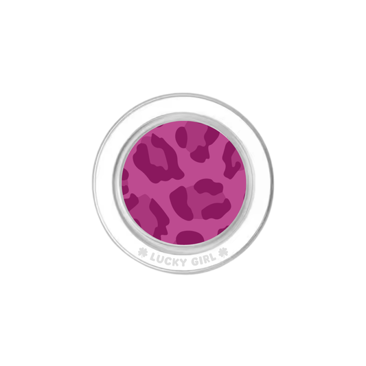 Velvet Leopard Phone Grip Insert