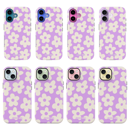 Lavender Big Blooms Phone Case