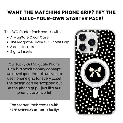 Onyx Dots Clear Case Insert