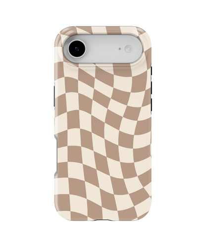 Chestnut Wavy Checkers II MagSafe Phone Case