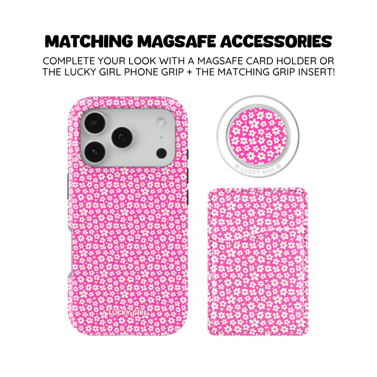 Raspberry Little Blooms Phone Case