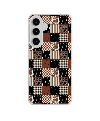 Yeehaw Check Clear Case Insert