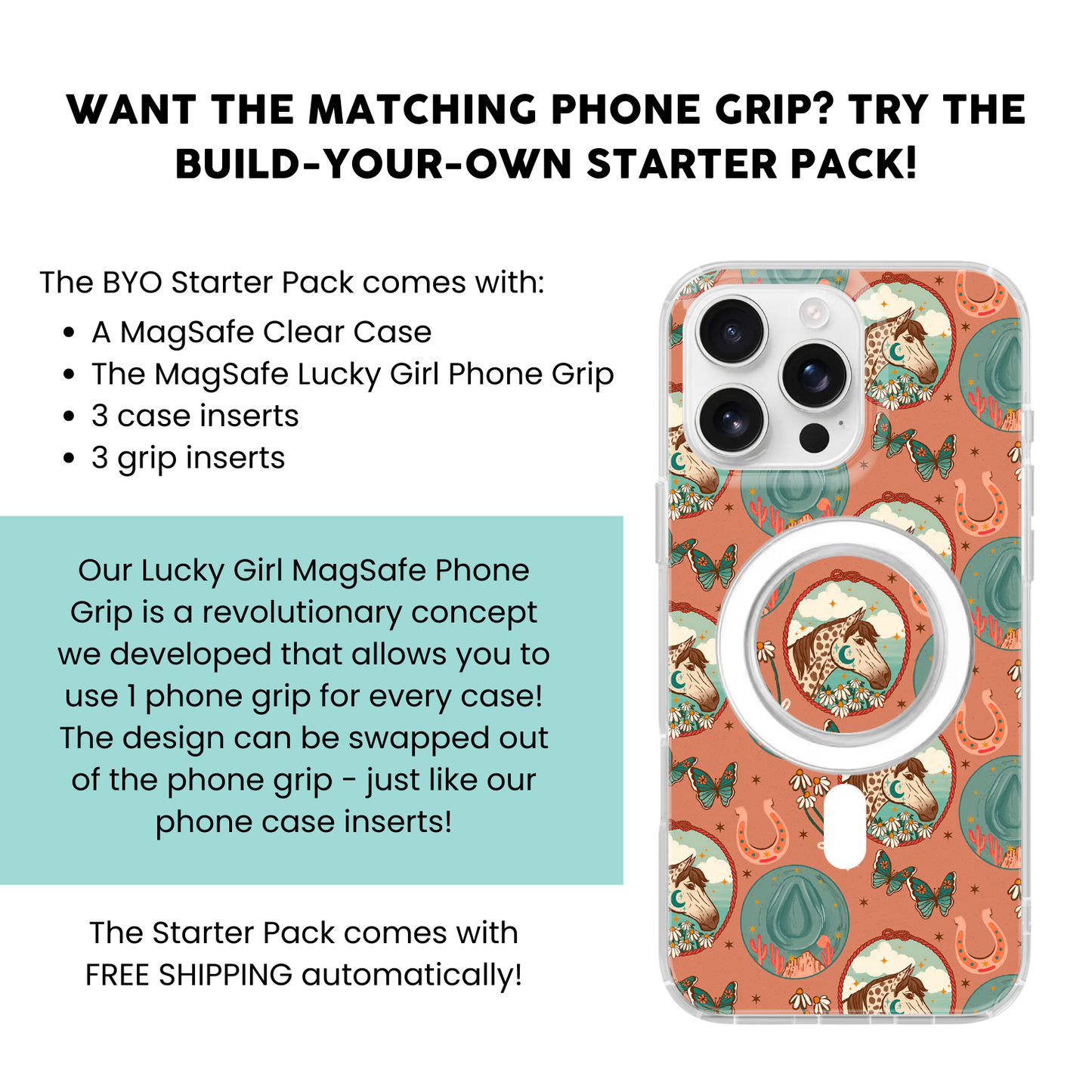 Desert Darling Clear Case Insert