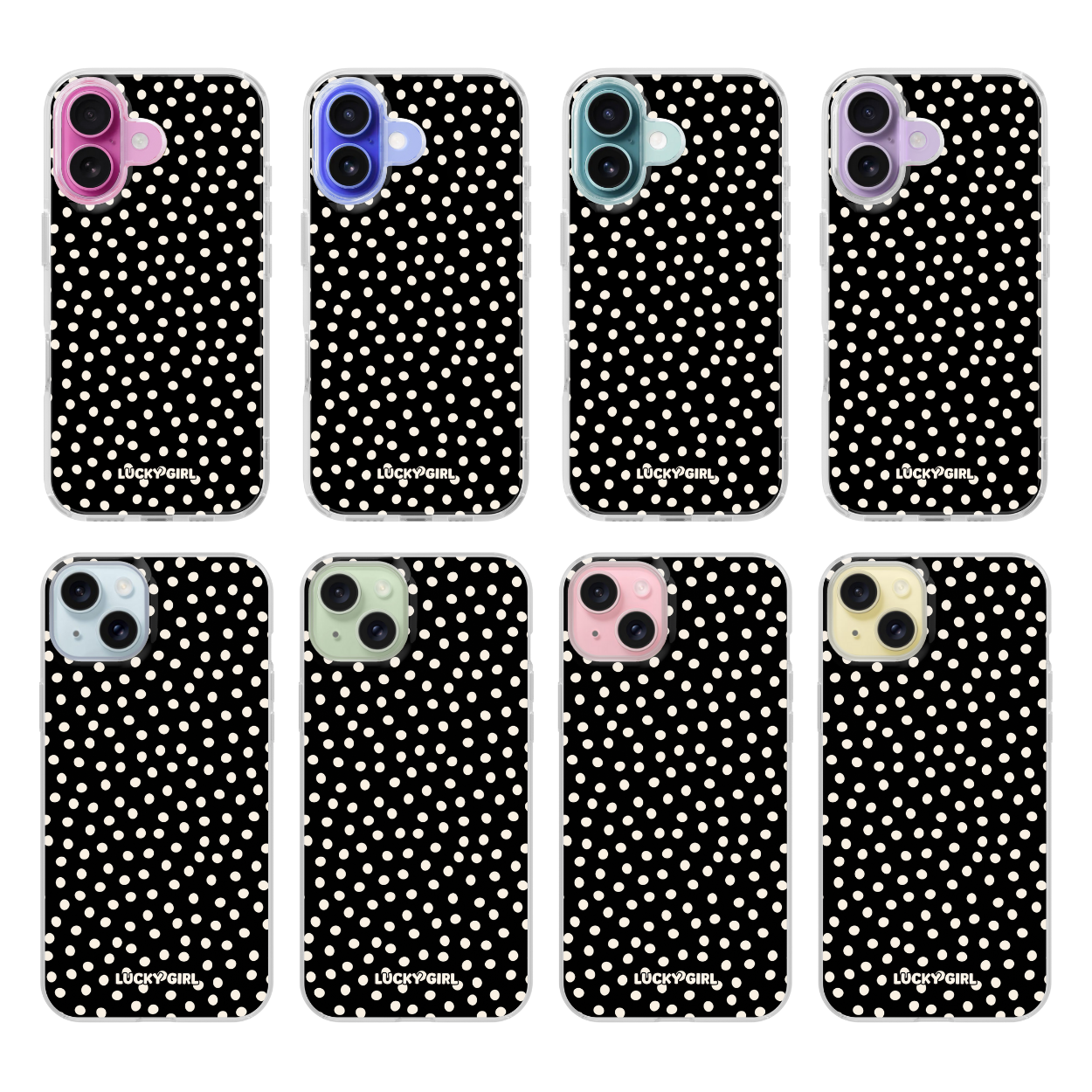 Onyx Dots Clear Case Insert