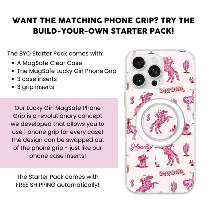 Classic Cowgirl Clear Case Insert