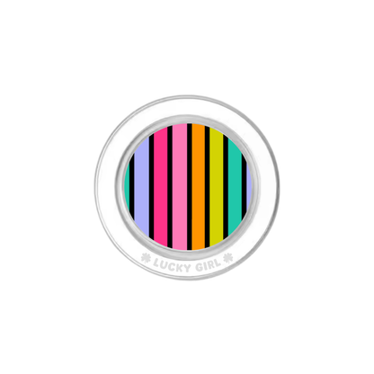 Rainbow Stripes Phone Grip Insert