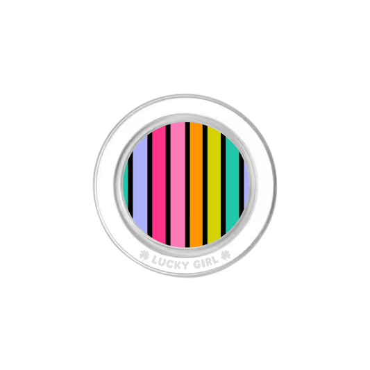 Rainbow Stripes Phone Grip Insert