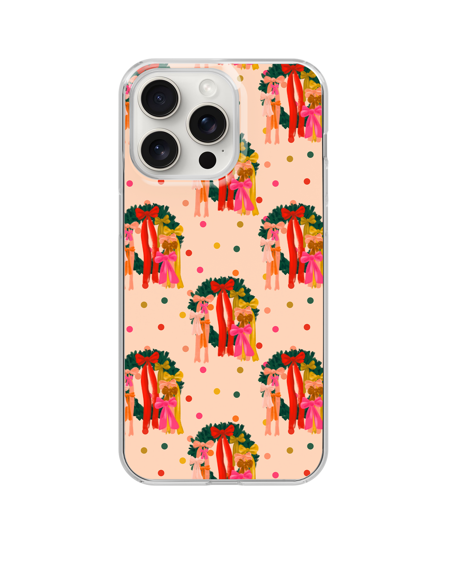 Wreath Whimsy Clear Case Insert