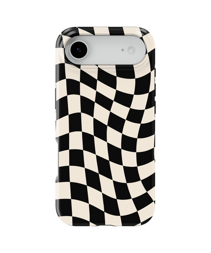 Onyx Wavy Checkers II MagSafe Phone Case