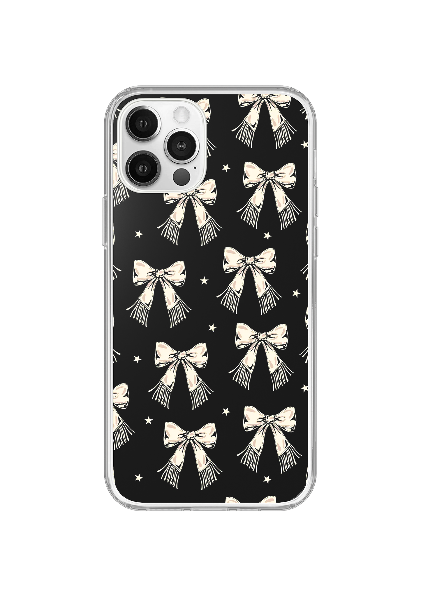 Bone Fringe Clear Case Insert