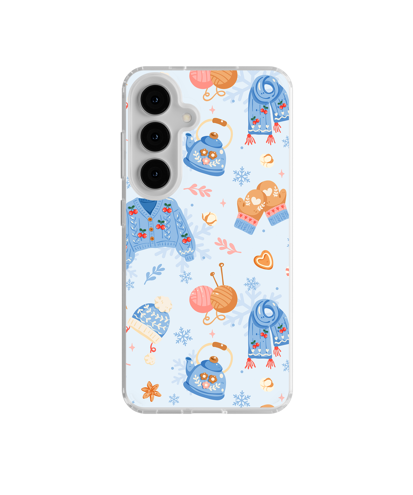 Winter Warmth Clear Case Insert