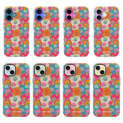 Neon Cosmos Phone Case