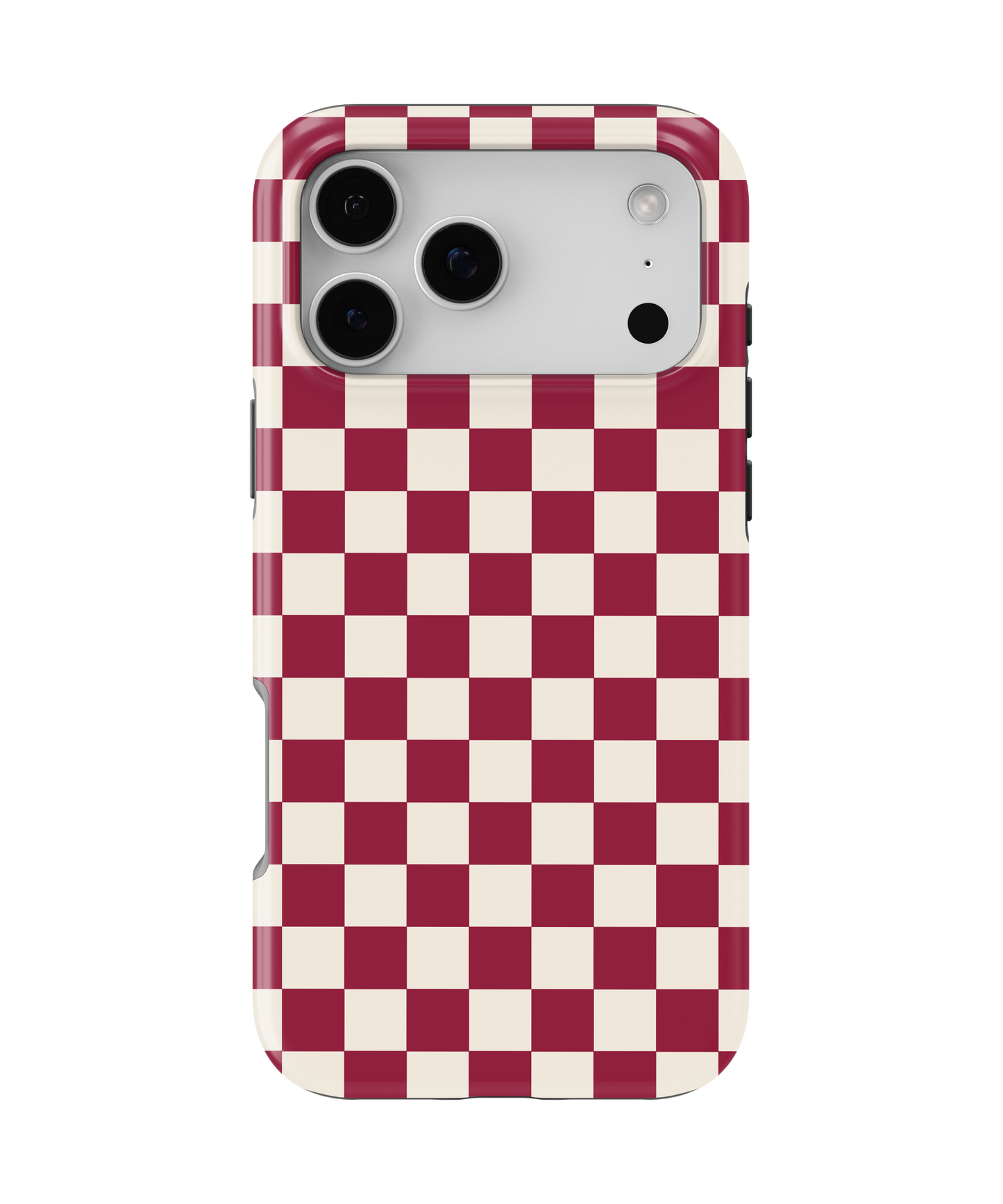 Black Cherry Checkers II MagSafe Phone Case
