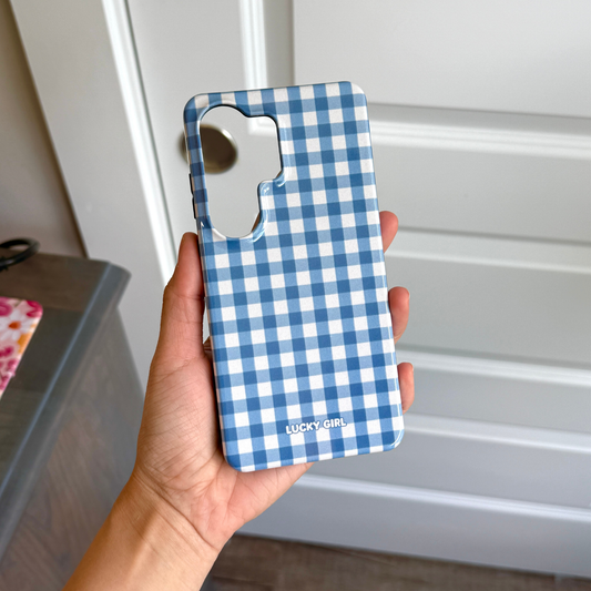 Blueberry Gingham - S26 Ultra
