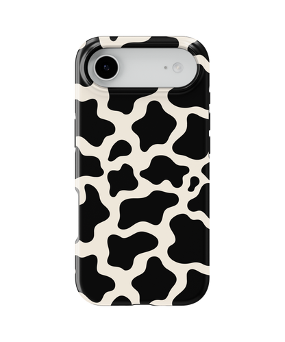 Onyx Cow Print MagSafe Phone Case