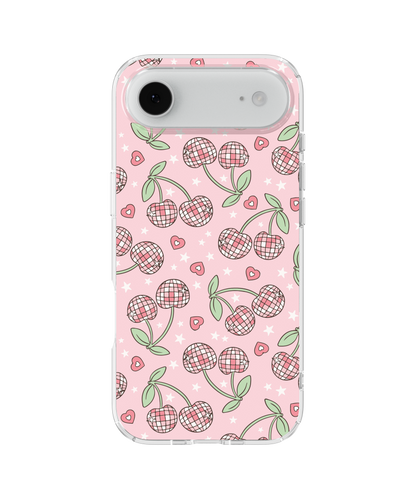 Pastel Disco Cherries Clear Case Insert