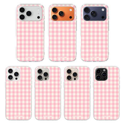 Cupcake Gingham Clear Case Insert