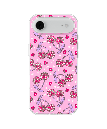 Pink & Purple Disco Cherries Clear Case Insert
