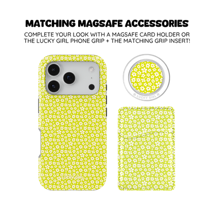 Electric Lime Little Blooms Phone Case