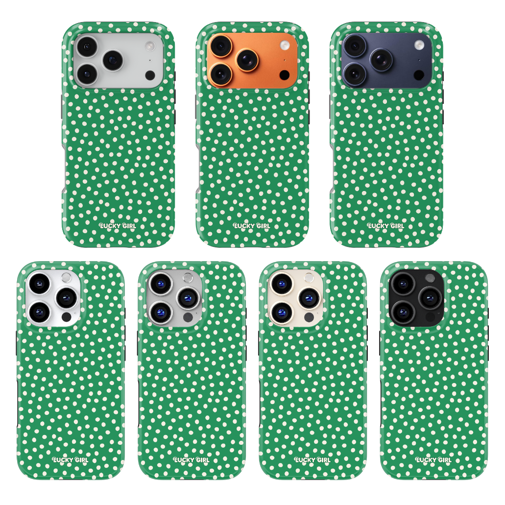 Emerald City Dots Phone Case