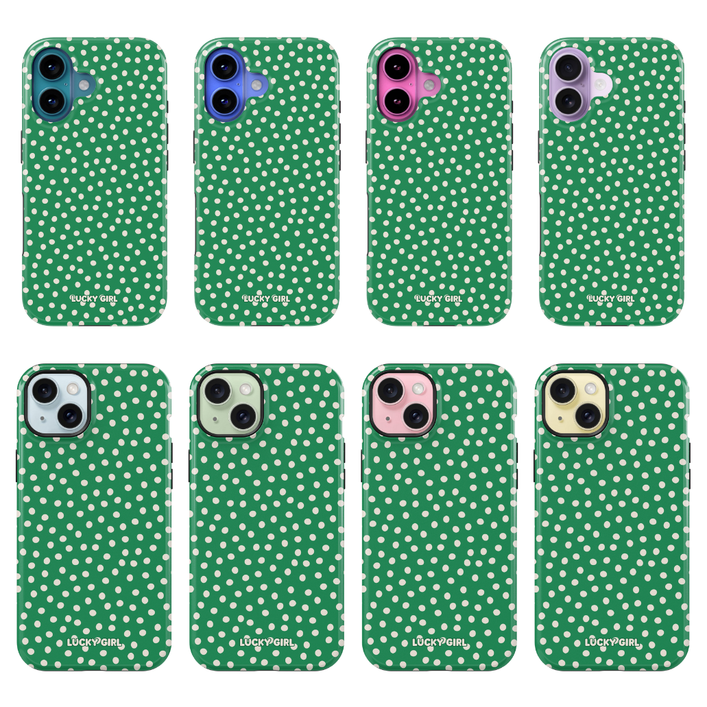 Emerald City Dots Phone Case