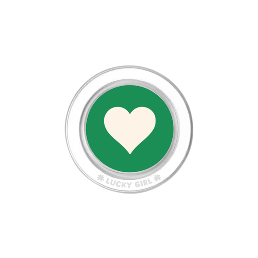 Emerald City Heart Phone Grip Insert