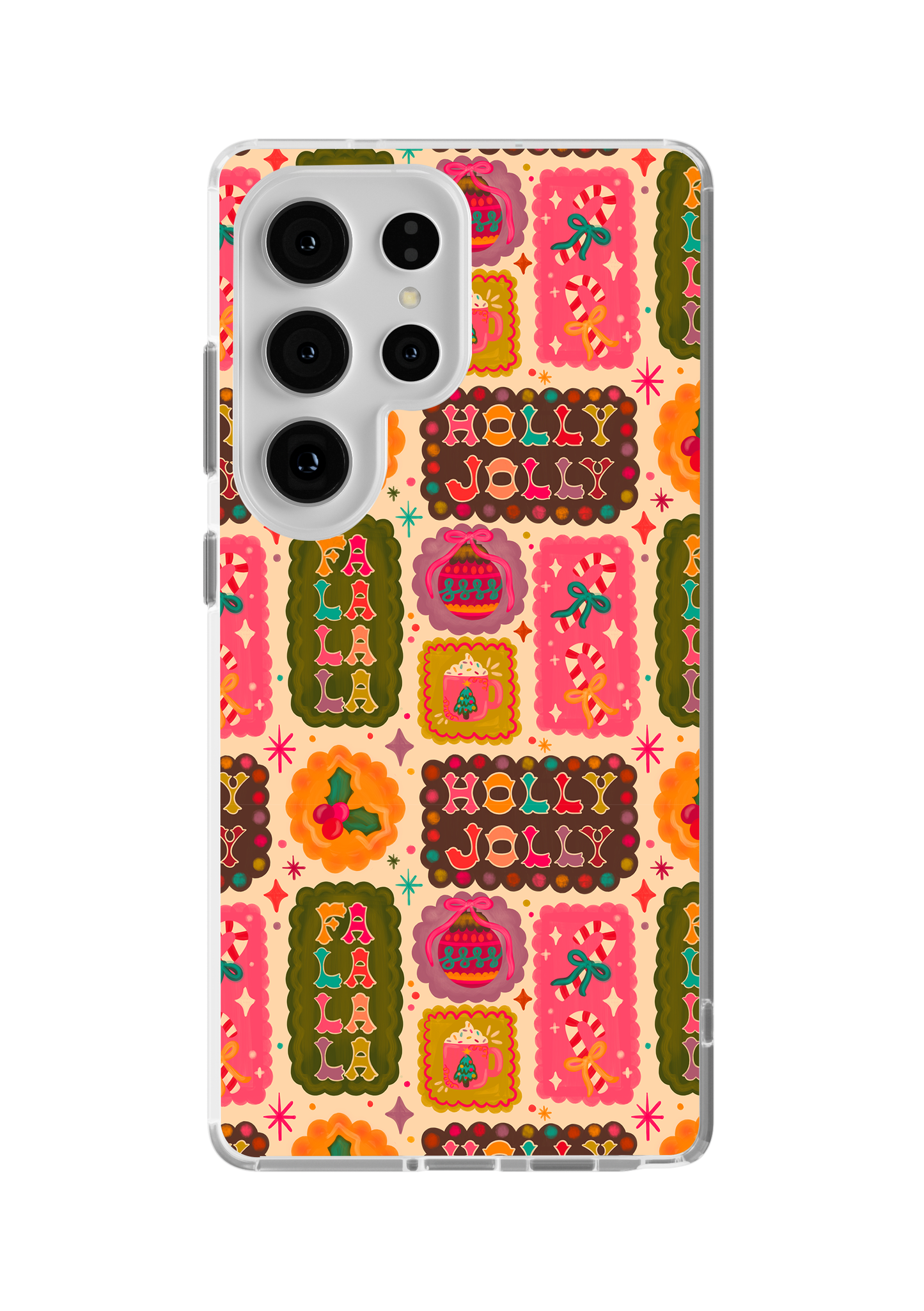 Christmas Cheer Clear Case Insert