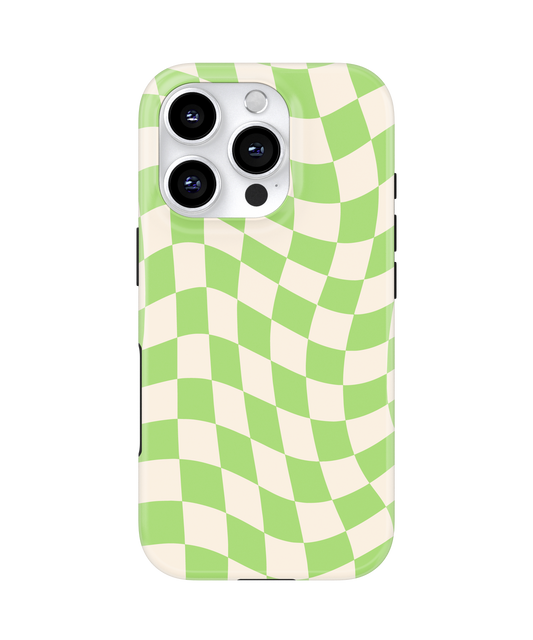 Katydid Wavy Checkers II MagSafe Phone Case