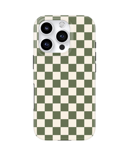 Moss Checkers II MagSafe Phone Case