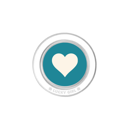 Mermaid Jewel Heart Phone Grip Insert