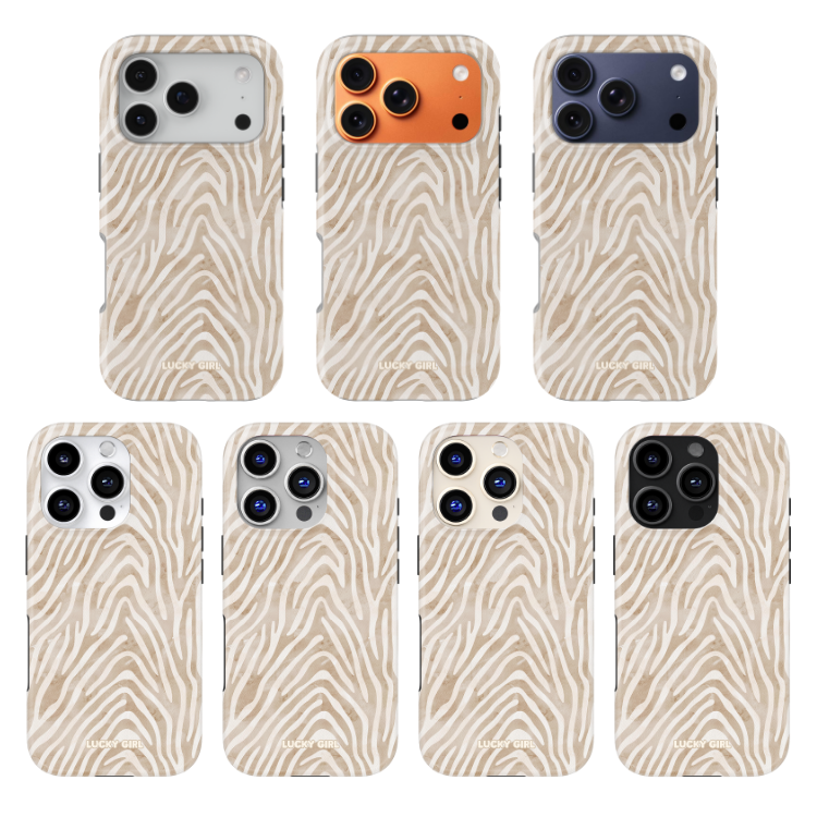 Sandstone Zebra Phone Case