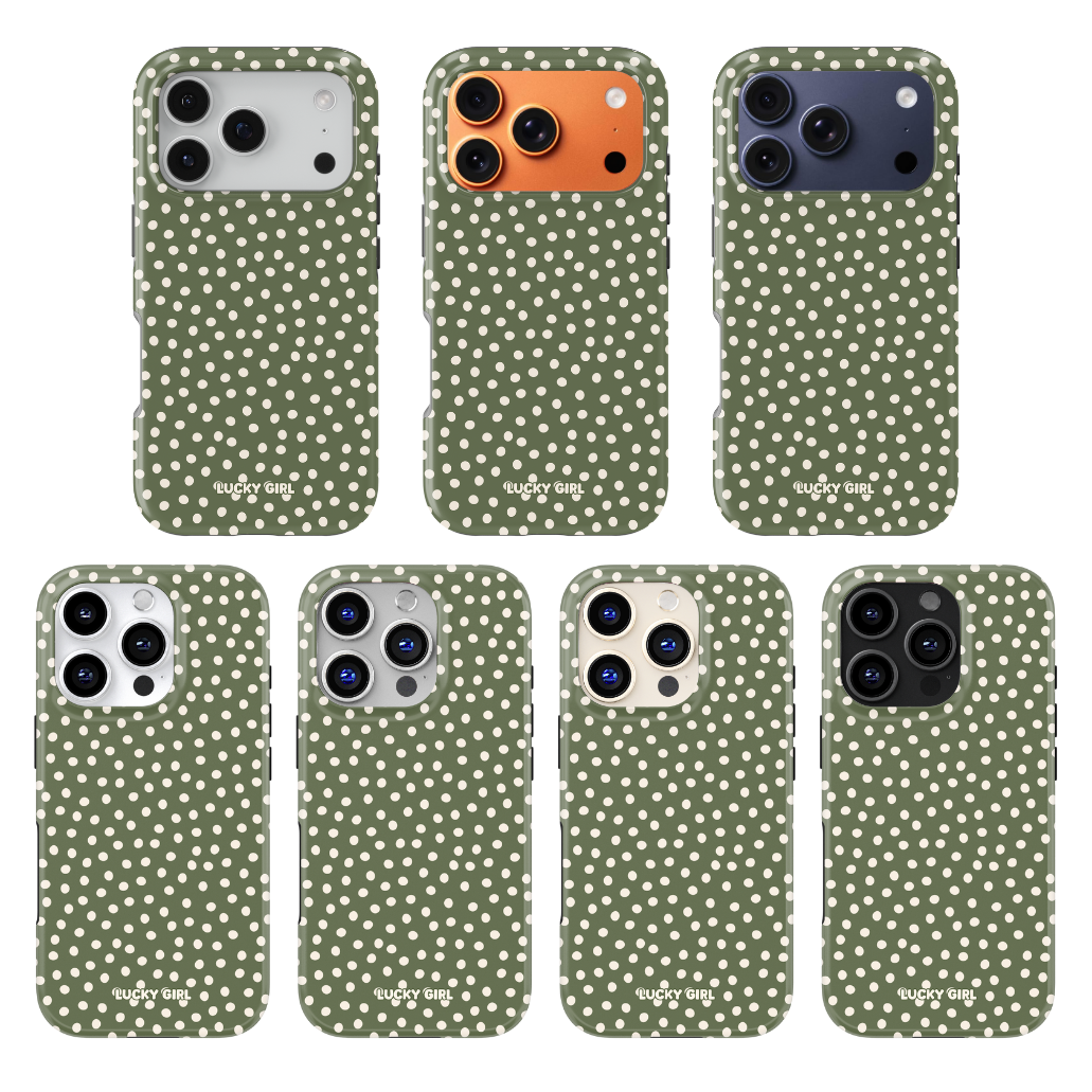Moss Dots Phone Case